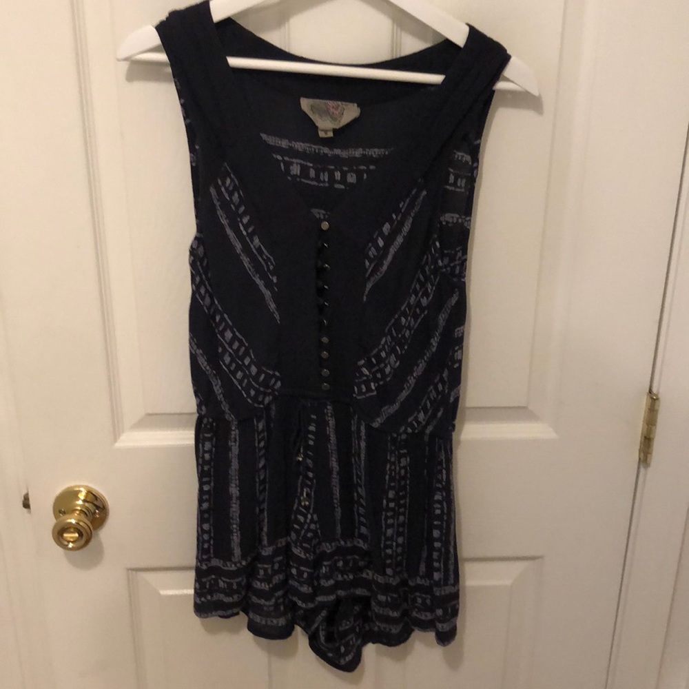 Urban Outfitters printed romper